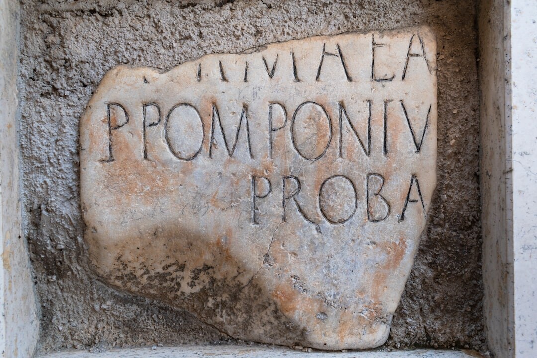 ancient roman advertisement